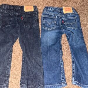 Levi's Kids Jeans - Dark Blue and Medium Blue